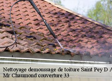 Nettoyage demoussage de toiture  saint-pey-d-armens-33330 Mr Chaumond couverture 33