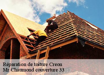 Réparation de toiture  creon-33670 Mr Chaumond couverture 33