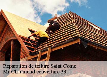 Réparation de toiture  saint-come-33430 Mr Chaumond couverture 33