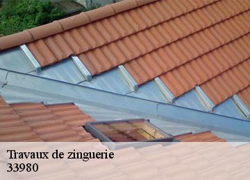 Travaux de zinguerie  33980